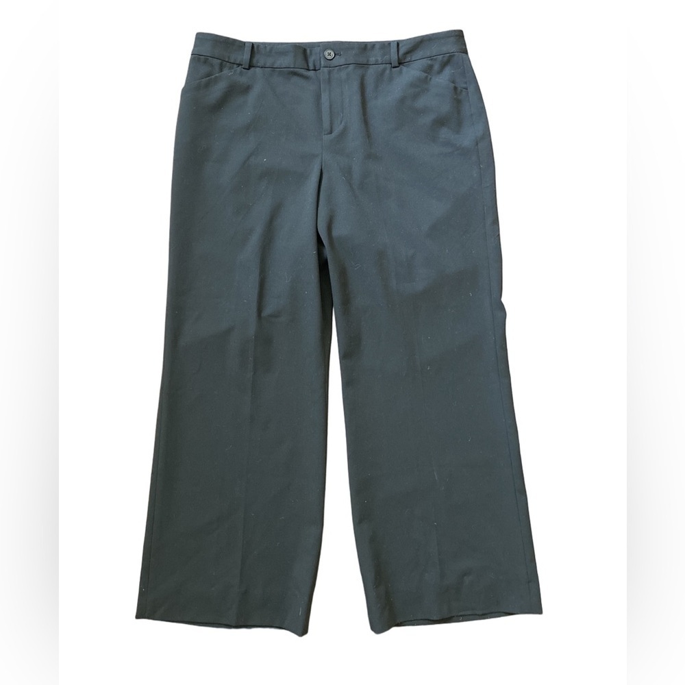 Lauren Ralph Lauren Jacie Pants Size 14 Classic Tailored Trousers Tab Front
